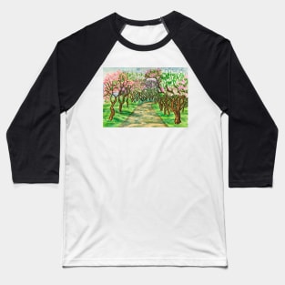 Lilac garden Baseball T-Shirt